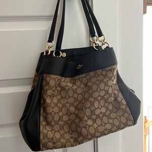 Coach Purse- roomy yet not bulky